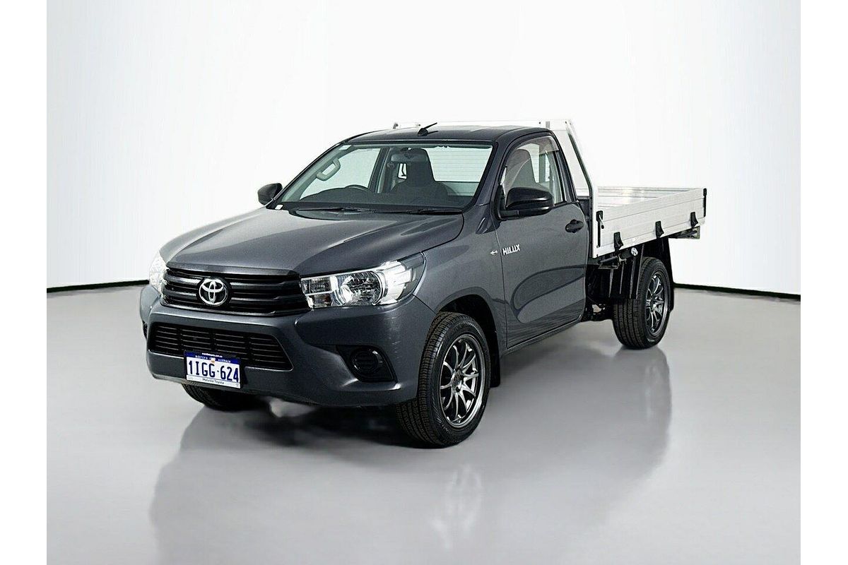 2017 Toyota Hilux Workmate TGN121R Rear Wheel Drive