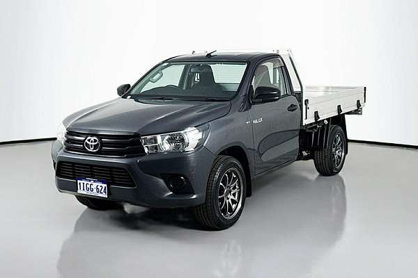 2017 Toyota Hilux Workmate TGN121R Rear Wheel Drive