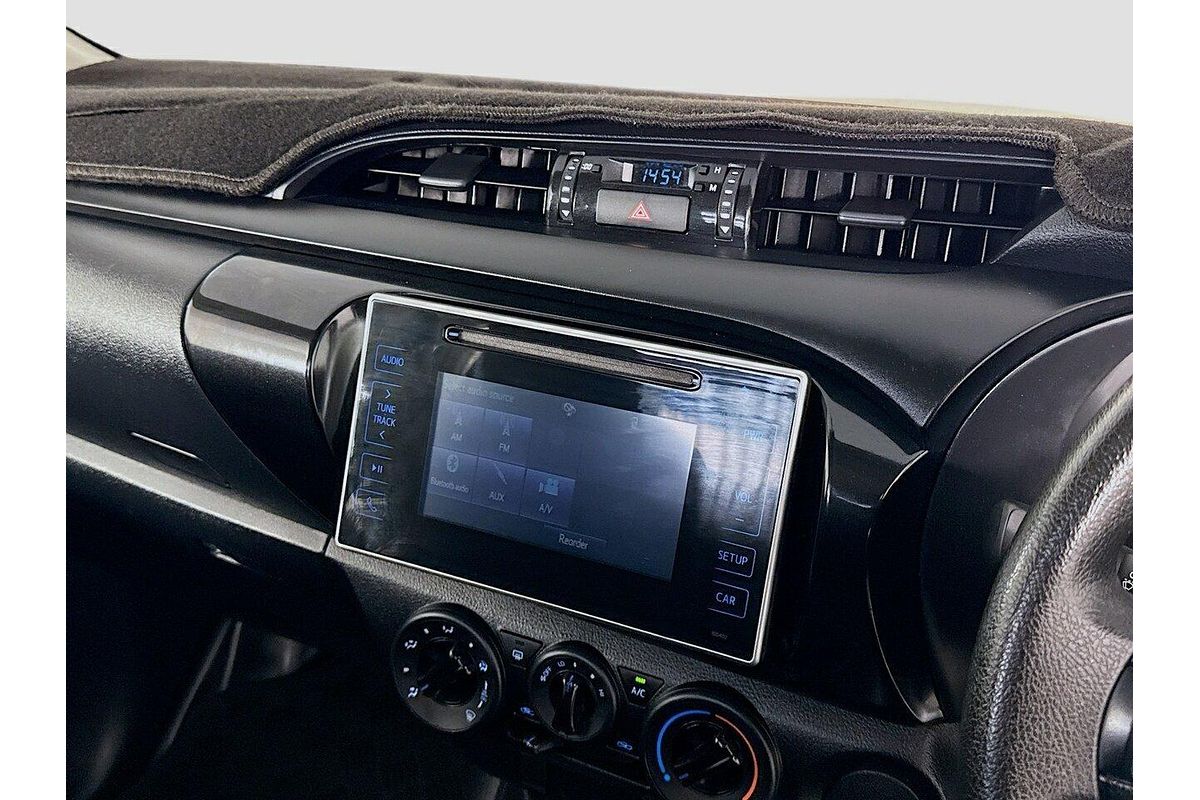 2017 Toyota Hilux Workmate TGN121R Rear Wheel Drive