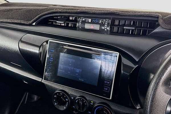 2017 Toyota Hilux Workmate TGN121R Rear Wheel Drive