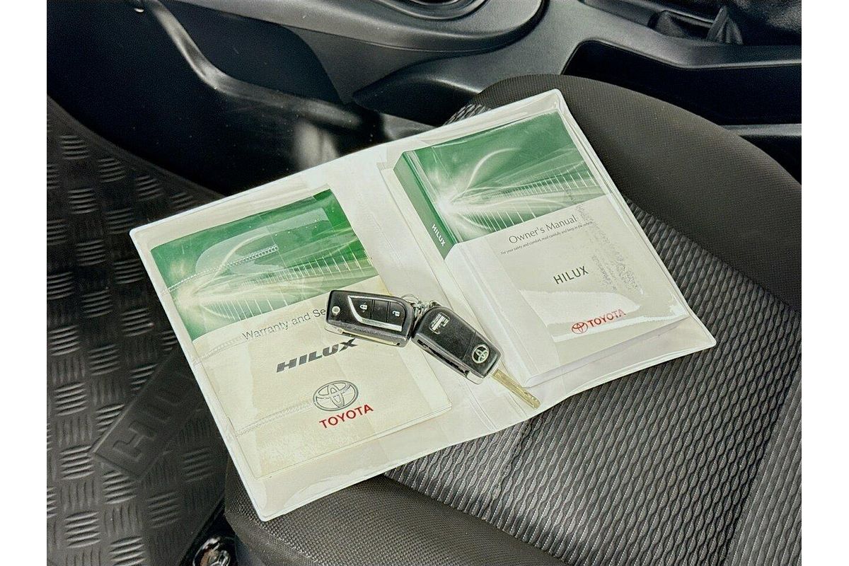 2017 Toyota Hilux Workmate TGN121R Rear Wheel Drive