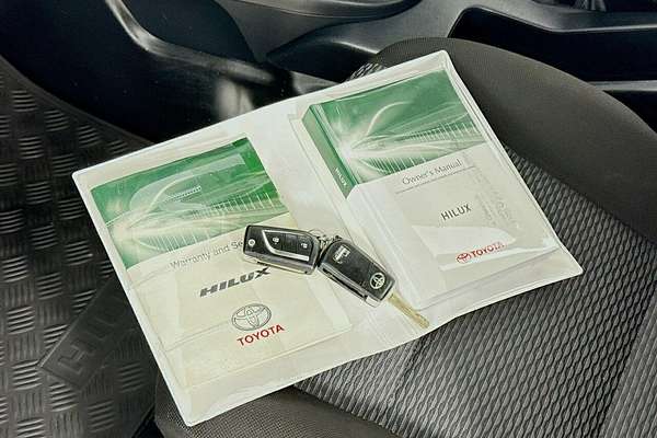 2017 Toyota Hilux Workmate TGN121R Rear Wheel Drive