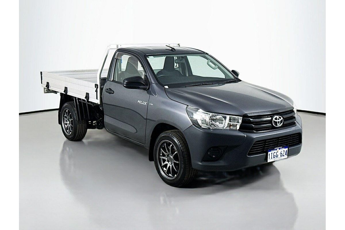 2017 Toyota Hilux Workmate TGN121R Rear Wheel Drive