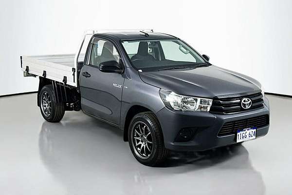 2017 Toyota Hilux Workmate TGN121R Rear Wheel Drive