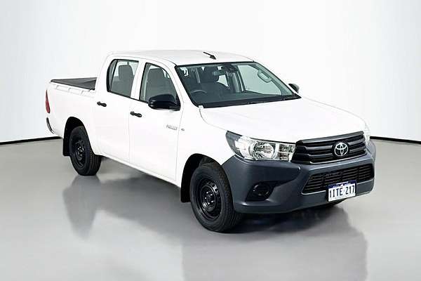 2021 Toyota Hilux Workmate TGN121R Rear Wheel Drive