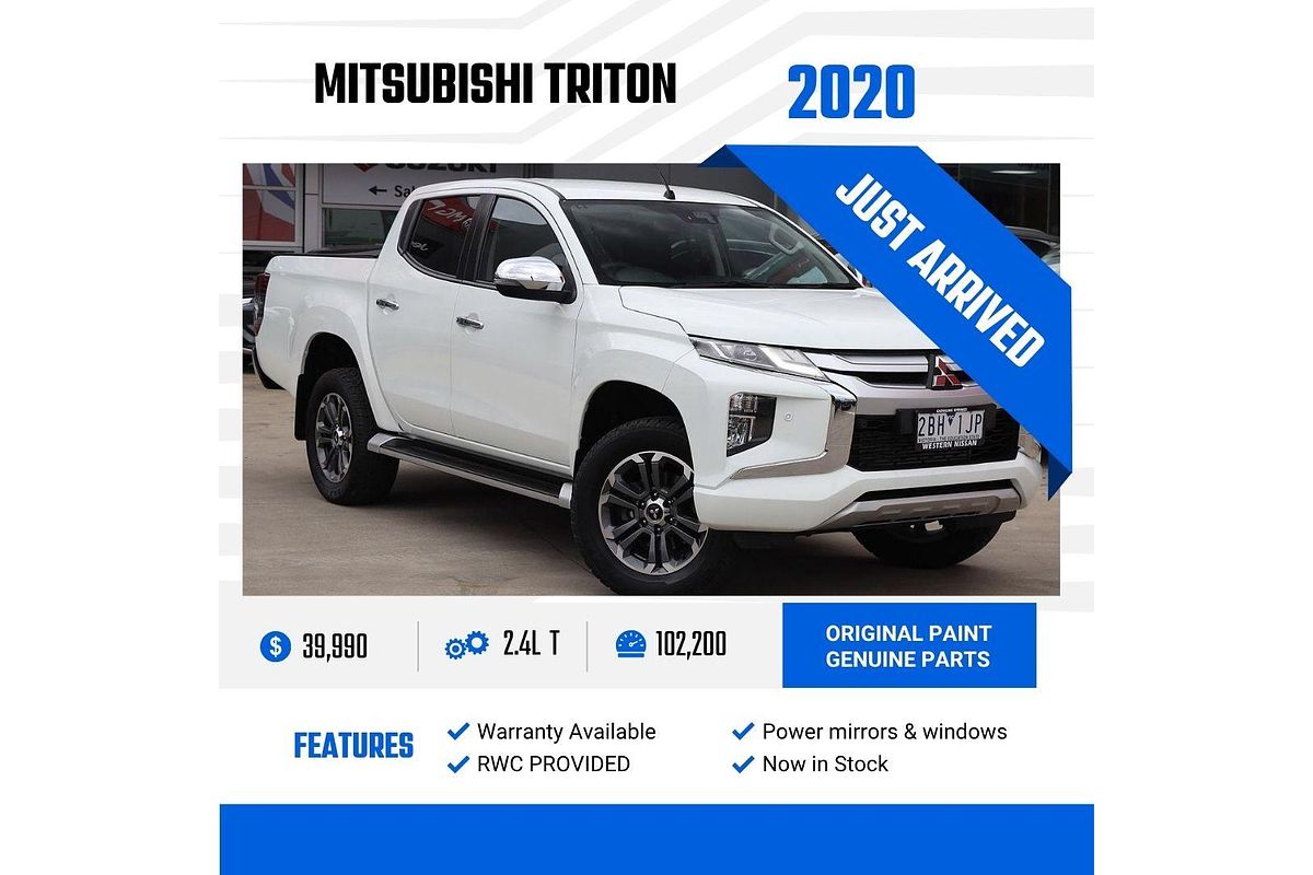 2020 Mitsubishi Triton GLS MR 4X4