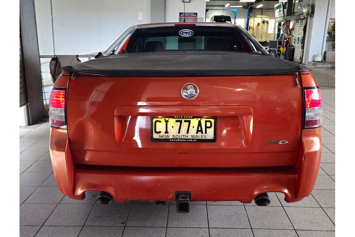COMMODORE VE SV6 3.6L V6 MULTI POINT F/INJ 5 SP AUTOMATIC UTILITY