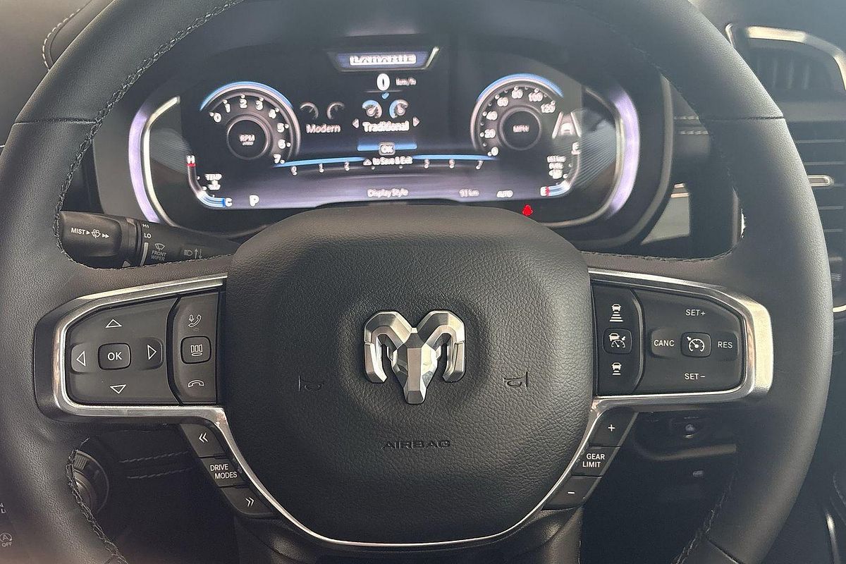 2025 RAM 1500 Laramie Sport Hurricane SO RamBox DT 4X4 SWB