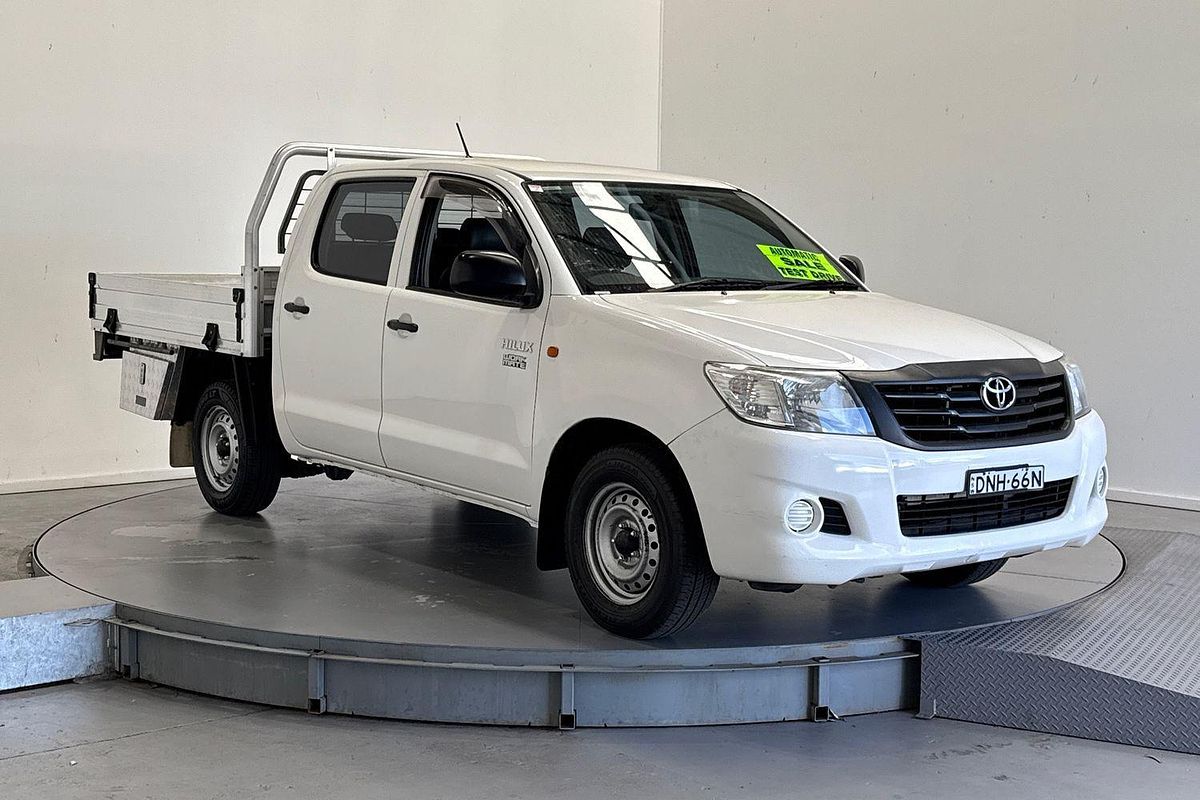 2015 Toyota Hilux Workmate TGN16R Rear Wheel Drive