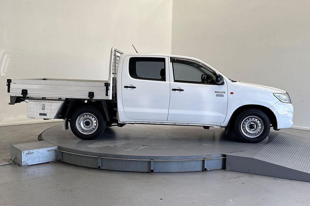 2015 Toyota Hilux Workmate TGN16R Rear Wheel Drive