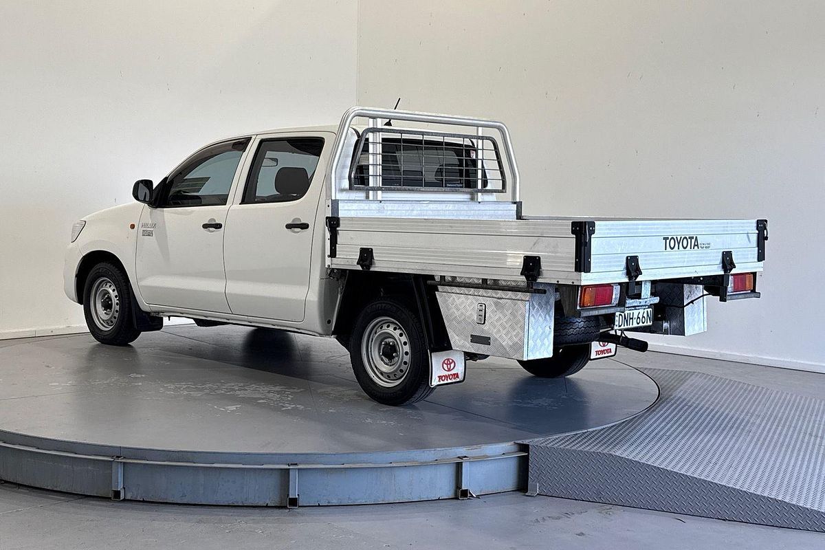 2015 Toyota Hilux Workmate TGN16R Rear Wheel Drive