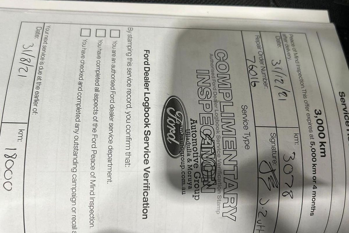 2020 Ford Ranger XLS PX MkIII 4X4 3.2L