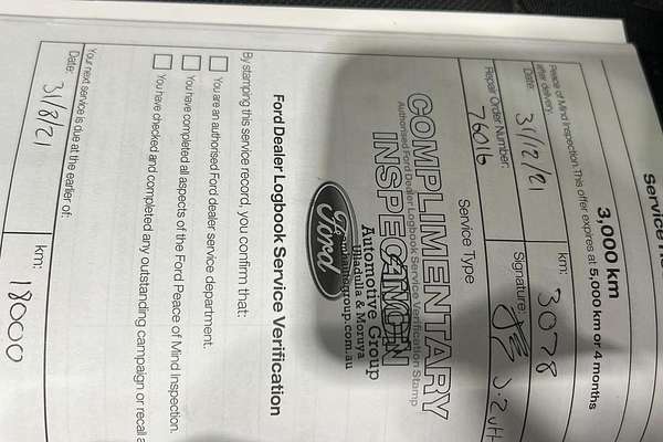 2020 Ford Ranger XLS PX MkIII 4X4 3.2L