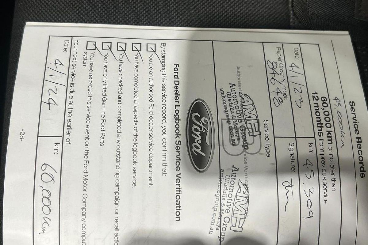 2020 Ford Ranger XLS PX MkIII 4X4 3.2L