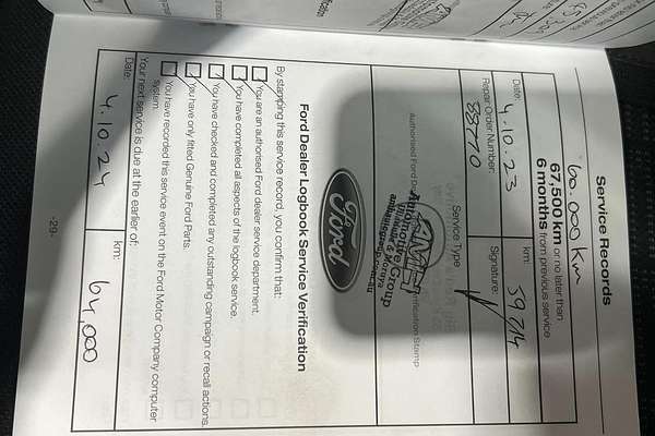 2020 Ford Ranger XLS PX MkIII 4X4 3.2L