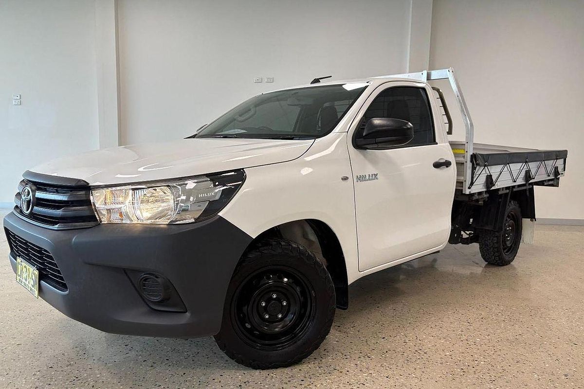 2018 Toyota Hilux Workmate TGN121R Rear Wheel Drive