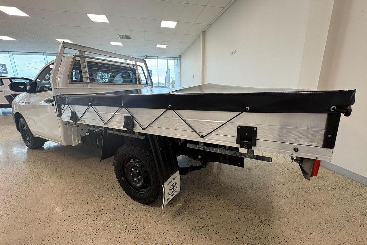 2018 Toyota Hilux Workmate TGN121R Rear Wheel Drive