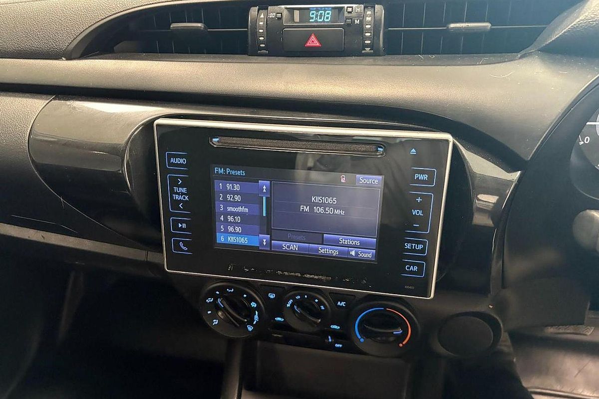 2018 Toyota Hilux Workmate TGN121R Rear Wheel Drive