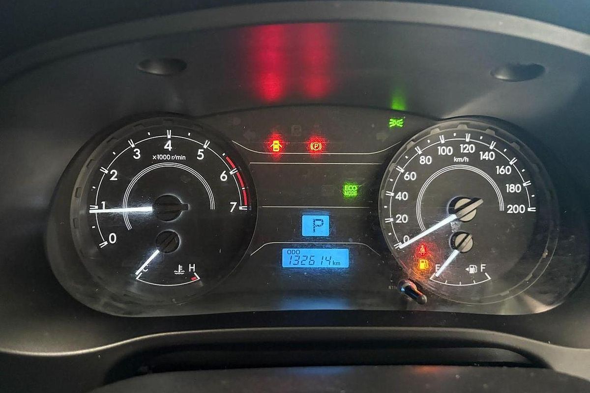 2018 Toyota Hilux Workmate TGN121R Rear Wheel Drive