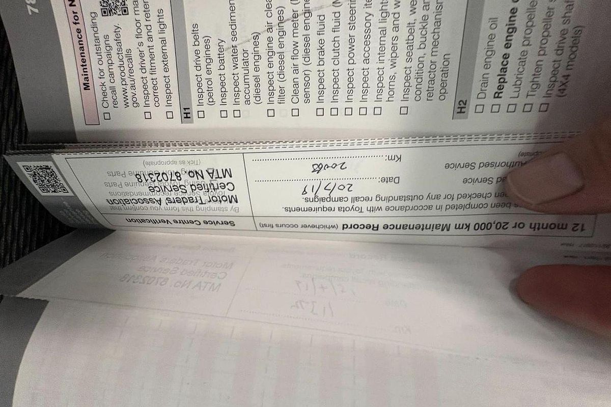 2018 Toyota Hilux Workmate TGN121R Rear Wheel Drive