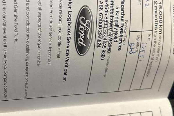 2022 Ford Everest Ambiente UA II 3.2L