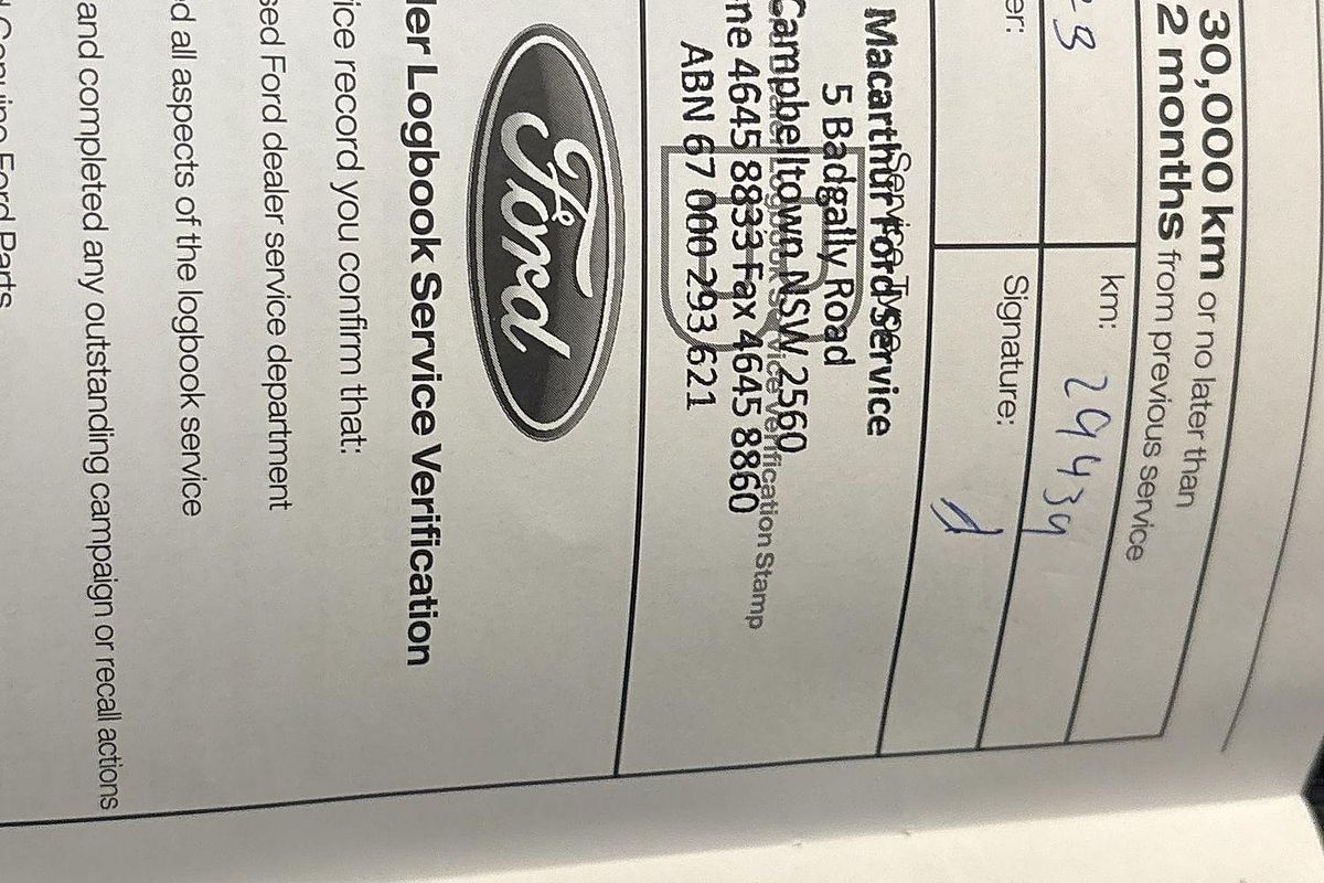 2022 Ford Everest Ambiente UA II 3.2L