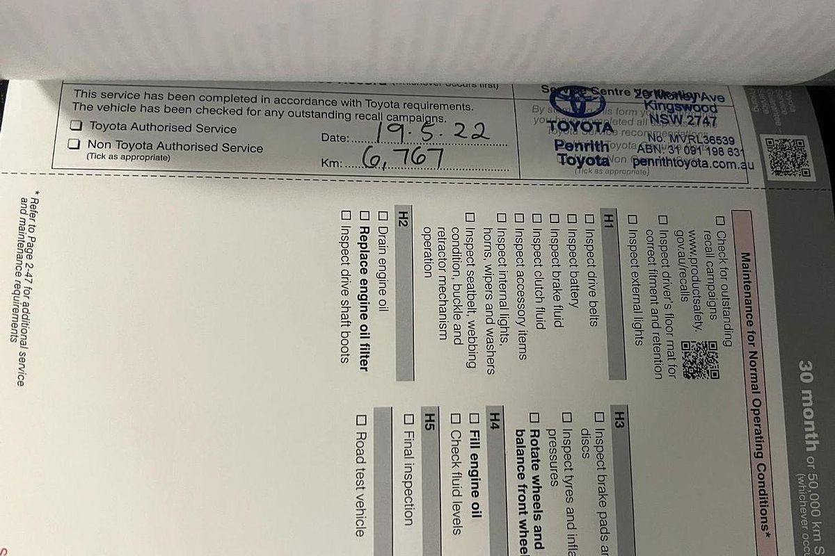 2019 Toyota Yaris SX NCP131R