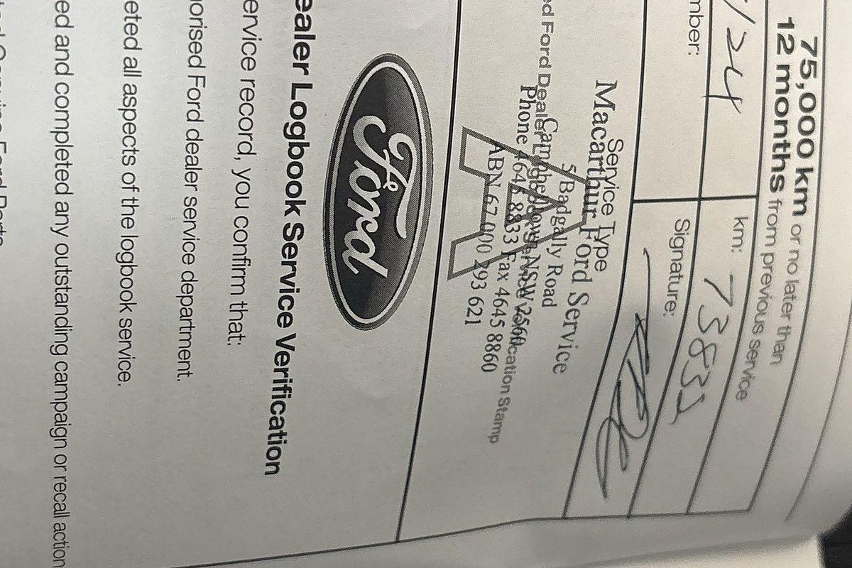 2022 Ford Everest Ambiente UA II 3.2L