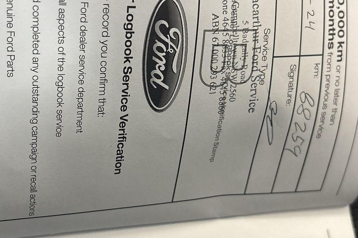 2022 Ford Everest Ambiente UA II 3.2L