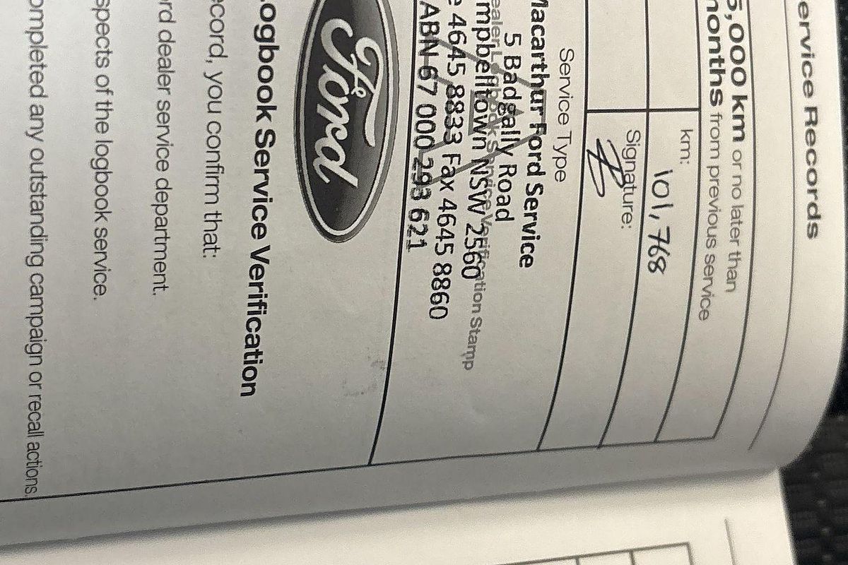 2022 Ford Everest Ambiente UA II 3.2L