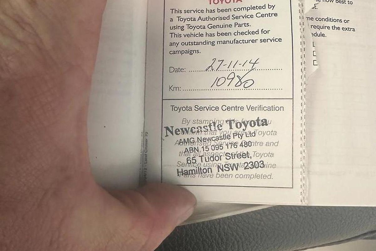 2013 Toyota Landcruiser Workmate VDJ79R 4X4