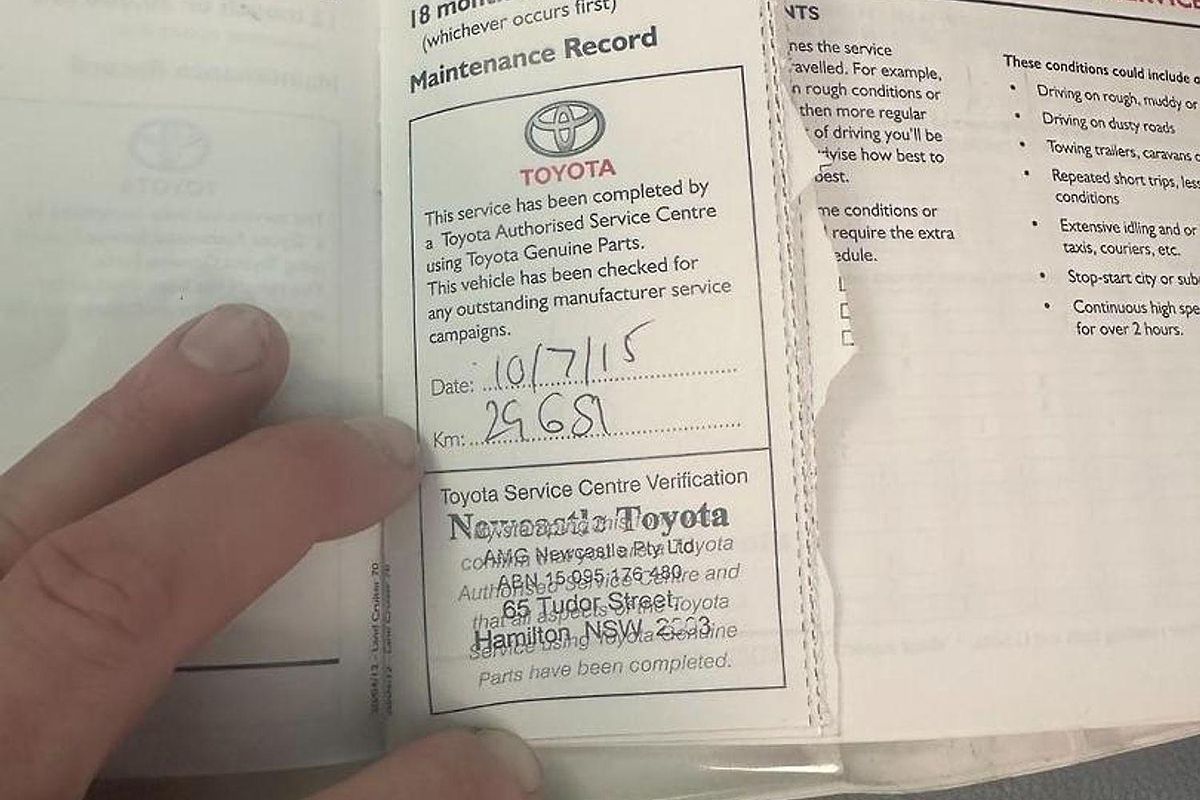 2013 Toyota Landcruiser Workmate VDJ79R 4X4