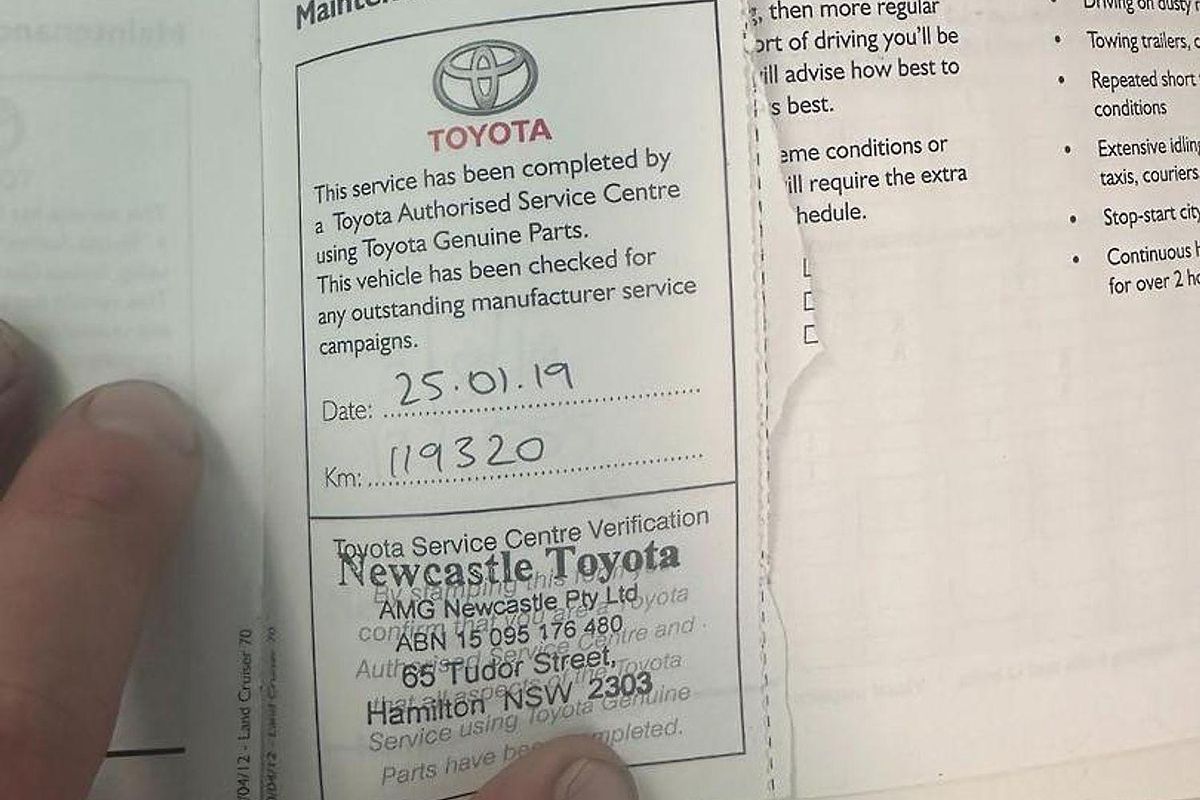 2013 Toyota Landcruiser Workmate VDJ79R 4X4