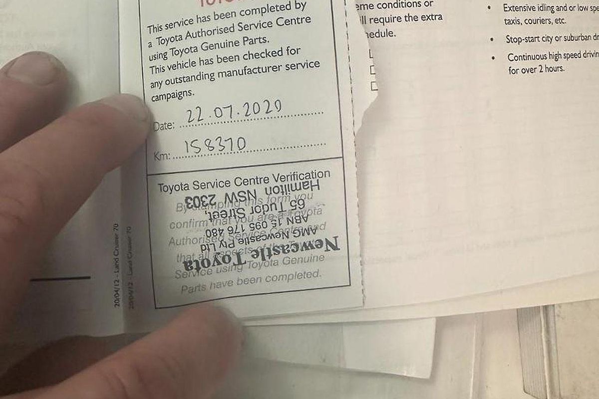 2013 Toyota Landcruiser Workmate VDJ79R 4X4