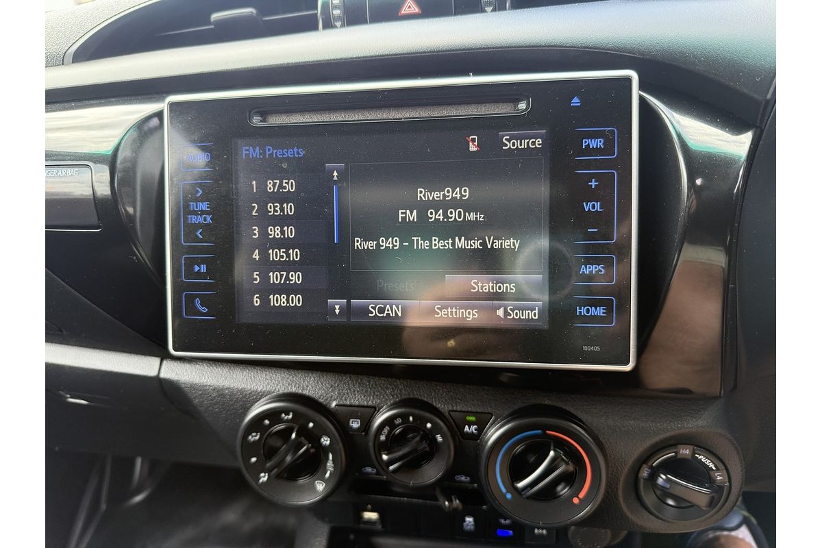 2019 Toyota Hilux SR GUN126R 4X4