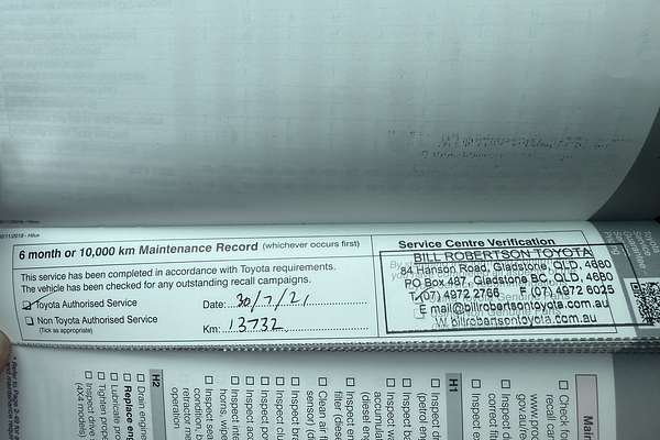 2019 Toyota Hilux SR GUN126R 4X4