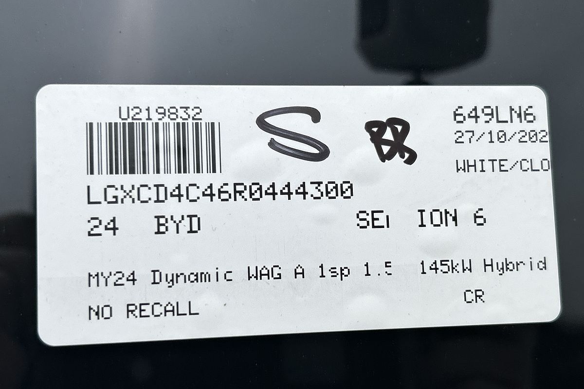 2024 BYD SEALION 6 Premium