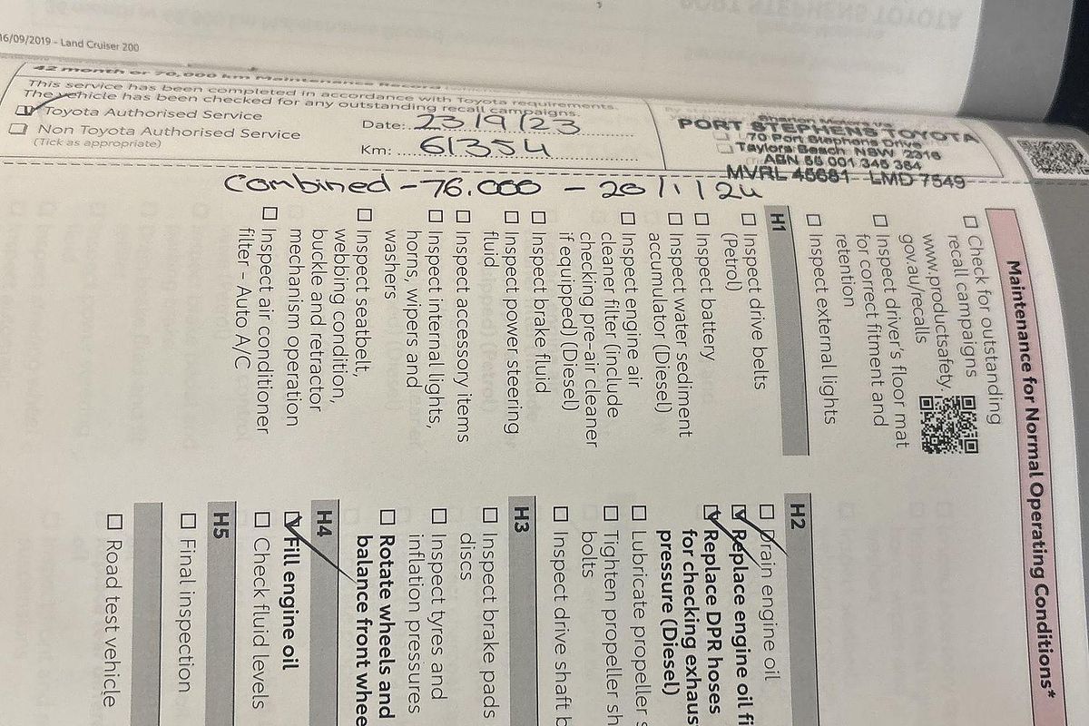 2020 Toyota Landcruiser VX VDJ200R