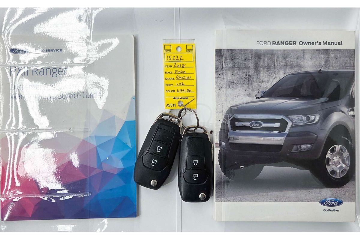 2018 Ford Ranger XL PX MkII 4X4 3.2L