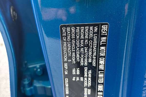 2024 GWM Haval Jolion Ultra A01