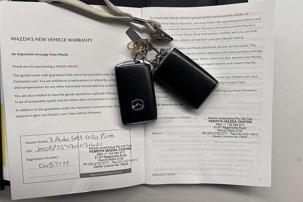 2021 Mazda 3 G20 Pure BP Series