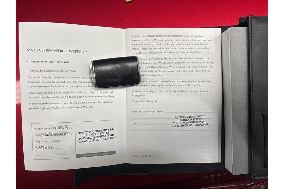 2019 Mazda 3 G20 Evolve BP Series