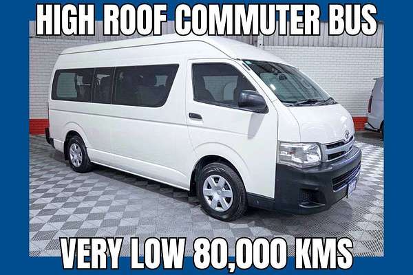 2013 Toyota Hiace Commuter TRH223R ELWB High Roof