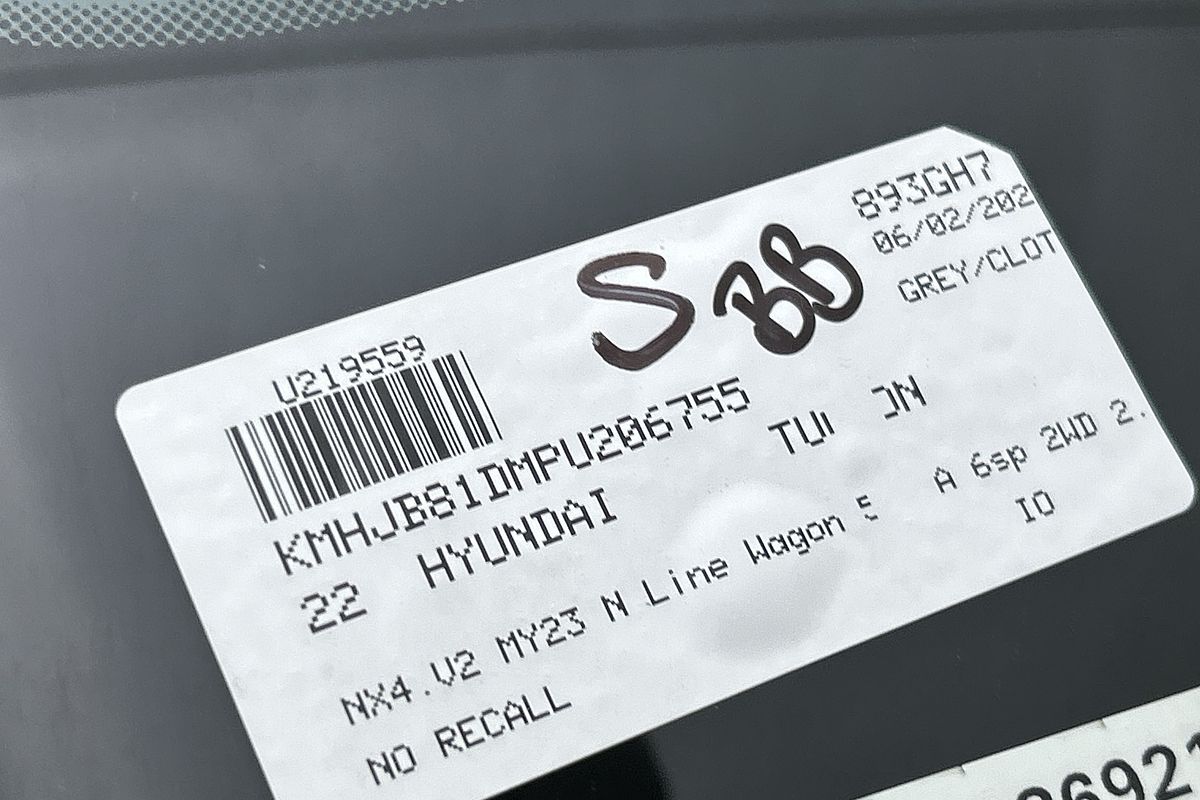 2022 Hyundai Tucson N Line NX4.V2