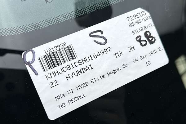 2022 Hyundai Tucson Elite NX4.V1