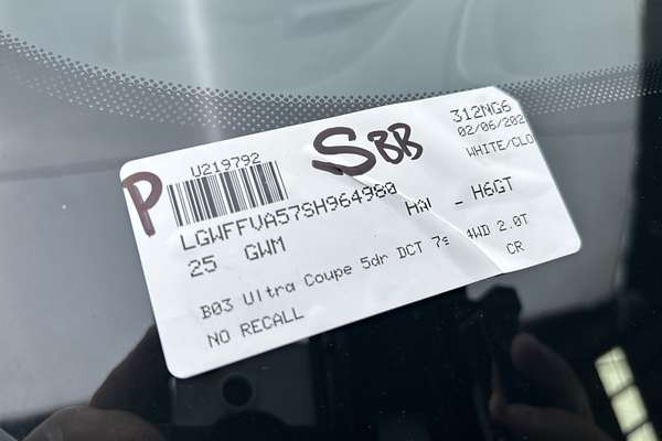 2025 GWM Haval H6GT Ultra B03