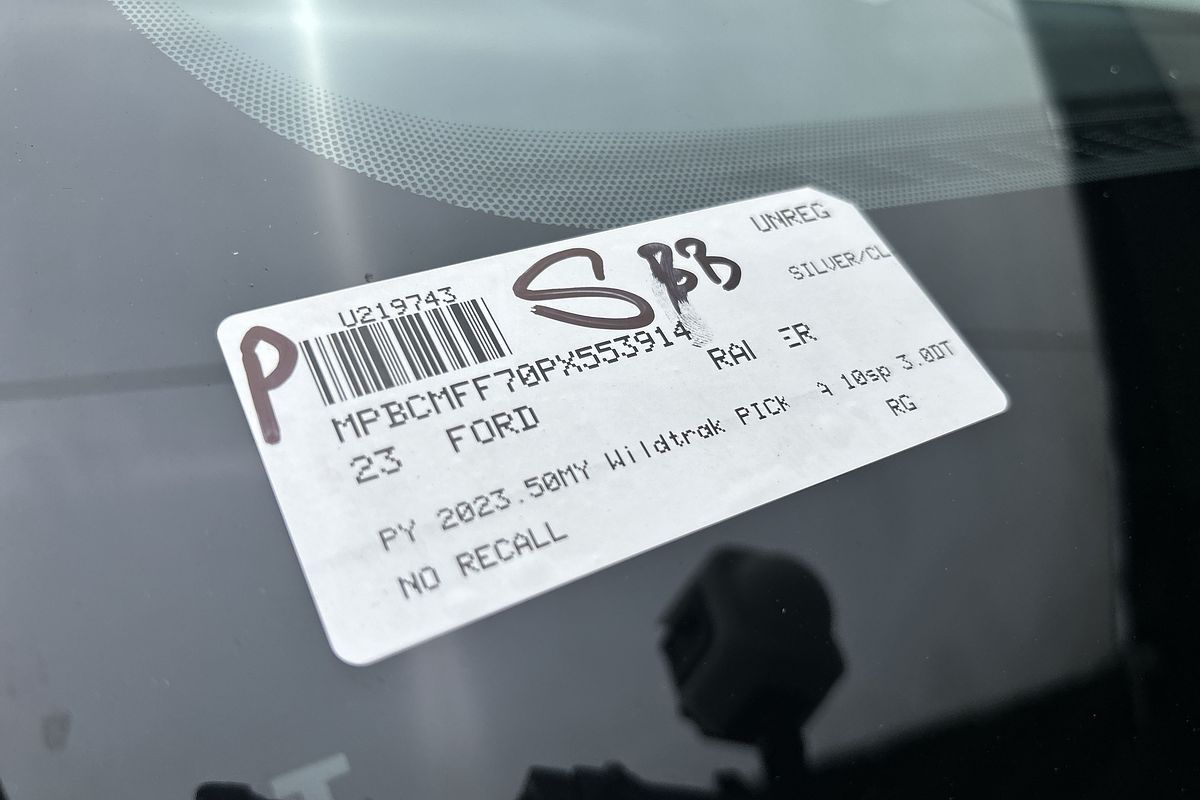 2023 Ford Ranger Wildtrak 4X4 3.0L