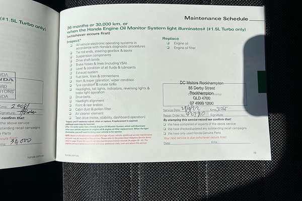 2019 Honda CR-V VTi-S RW