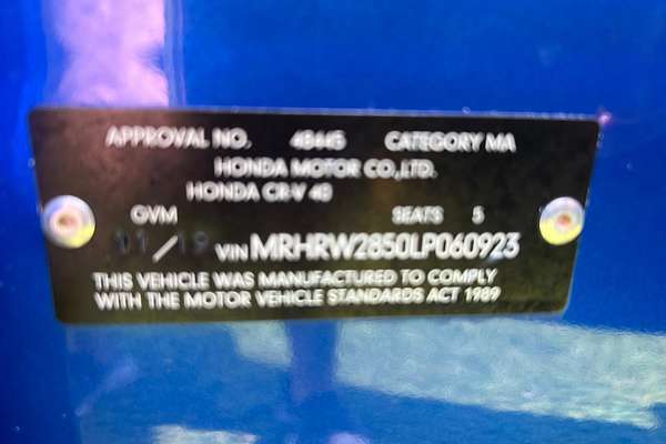 2019 Honda CR-V VTi-S RW