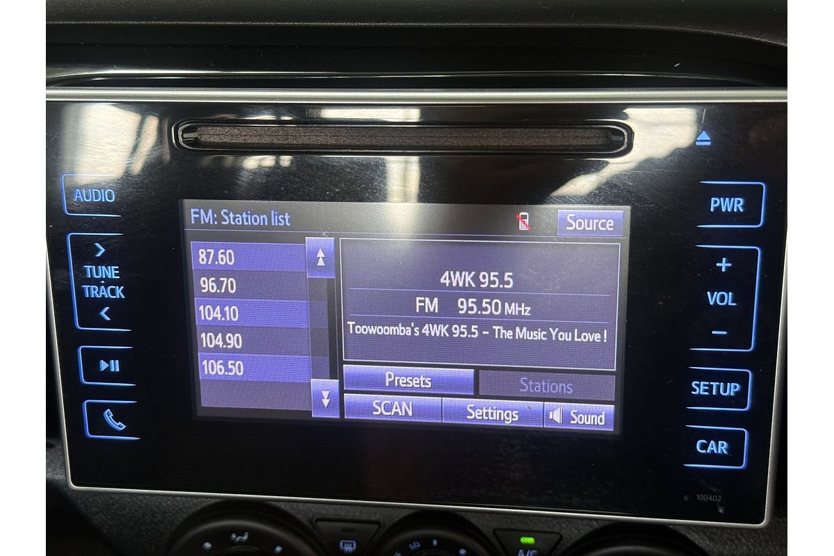 2018 Toyota Hilux Workmate Hi-Rider GUN135R Rear Wheel Drive